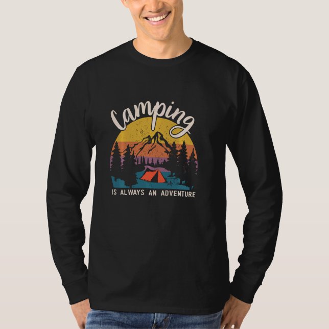 Camiseta Camper Men Rv Dueña De Camping (Anverso)