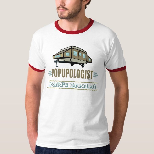 Camiseta Camper pop up humorístico (Anverso)