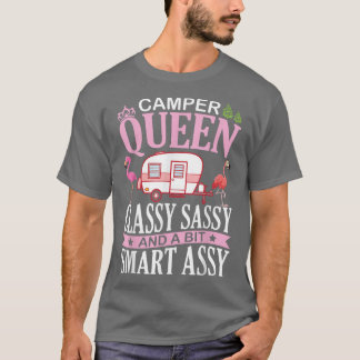 Camiseta Camper Queen Classy Sassy & A Bit Samrt Assy Nana