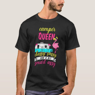 Camiseta Camper Queen Sassy Sassy Y Un Poco Agradable Campi
