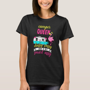 Camiseta Camper Queen Sassy Sassy Y Un Poco Agradable Campi