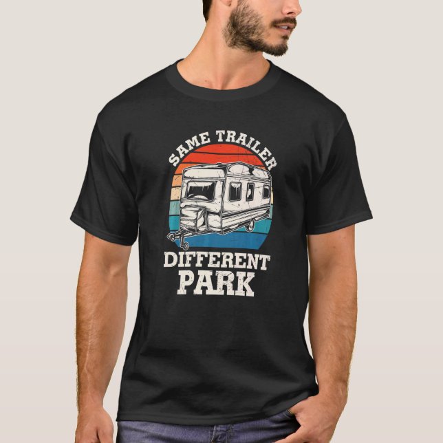 Camiseta Camper Rv de Park Rv Camping Diferente (Anverso)