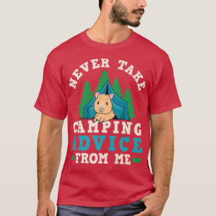 Camiseta Camper Tent Nunca Tome El Consejo De Camping De Me