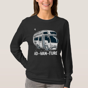 Camiseta Camper Van Camping Adventure
