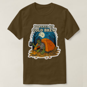 Camiseta Camper zombi impulsado por café frio