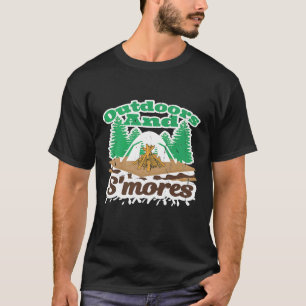 Camiseta Camperador De Campfire De Scout Y Scout