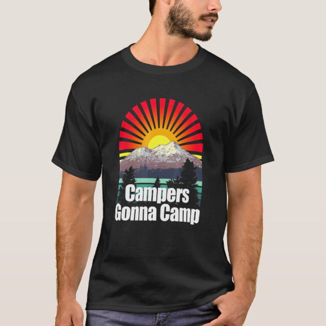Camiseta Campers Campamento Tropical Tour Sunny Cruise Camp (Anverso)