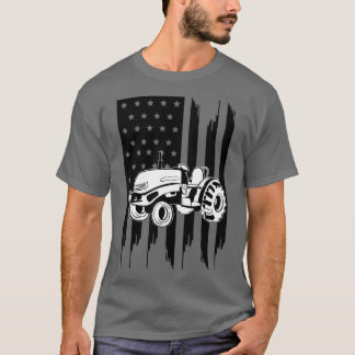 Camiseta Campesina cultivadora de tractores norteamericanos
