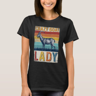 Camiseta Campesina de cabra loca para hombres agricultor de