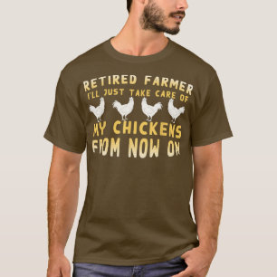 Camiseta Campesina De Granja Jubilada Sólo Cuidará A Mi