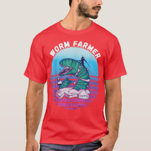 Camiseta Campesina de gusanos ventilado retro guerrero de g