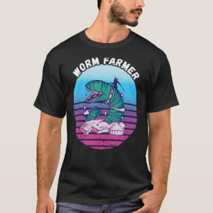 Camiseta Campesina de gusanos ventilado retro guerrero de g