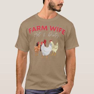 Camiseta Campesina WIFE agricultora caliente y sucia divert