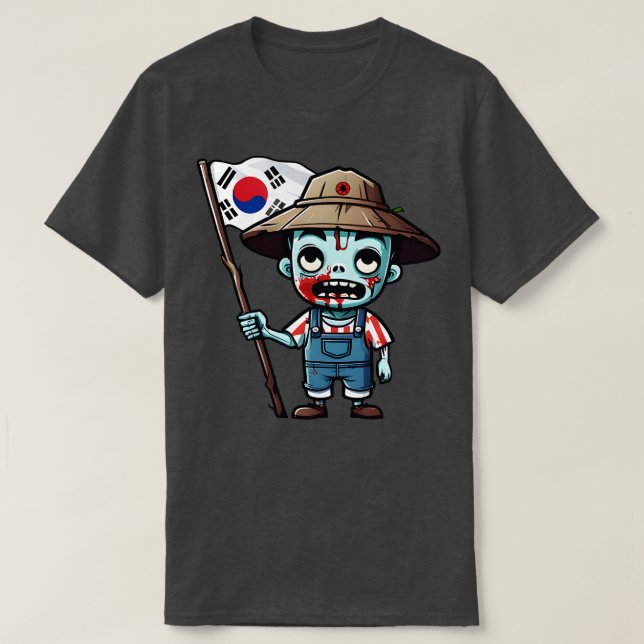 Camiseta Campesino coreano (Diseño del anverso)