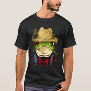 Camiseta Campesino de Agricultura Agrícola Rana Amfibio
