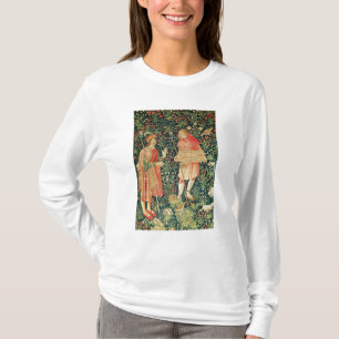 Camiseta Campesino que lleva a un tablero de marelle del