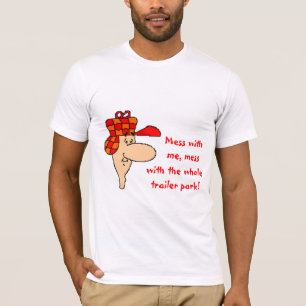 Camiseta Campesino sureño, lío con el parque de caravanas