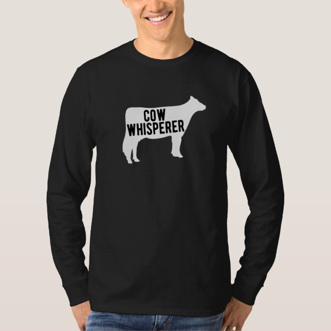 Camiseta Campesino Susurrador de Vacas (Anverso)