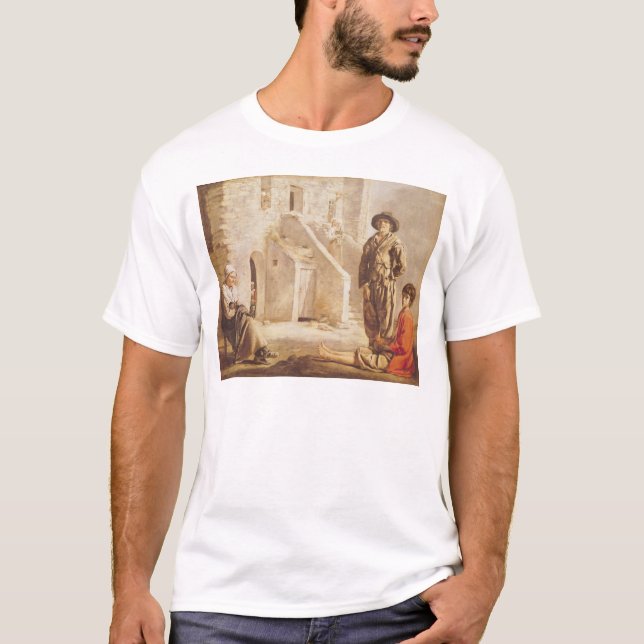 Camiseta Campesinos ante su casa, c.1641 (Anverso)
