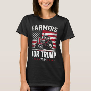 Camiseta Campesinos Estadounidenses Para La Elección De Tru