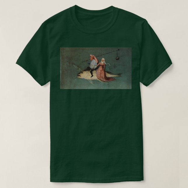 Camiseta Campesinos hípicos Hieronymus Bosch (Diseño del anverso)