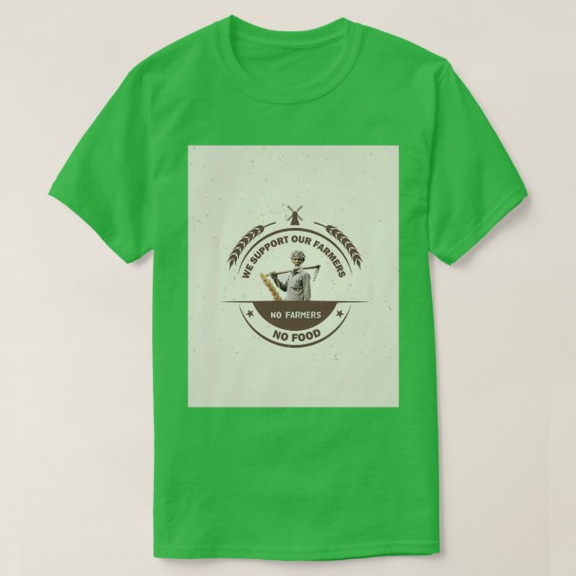 Camiseta Campesinos protestan 1 (Diseño del anverso)