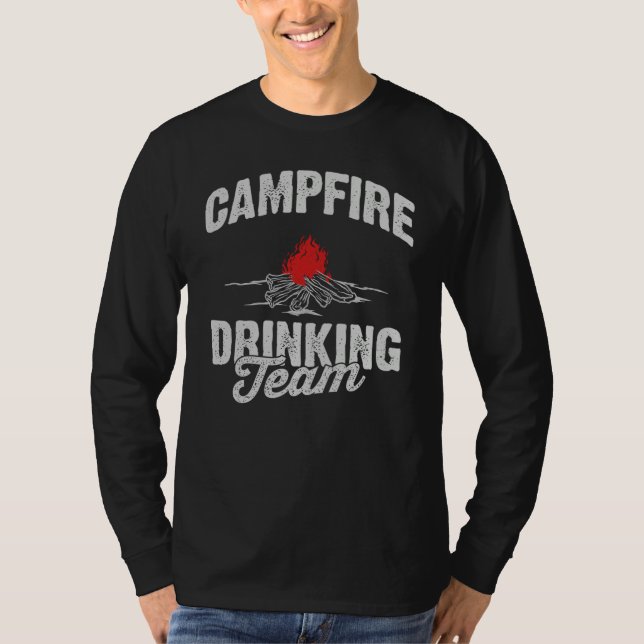 Camiseta Campfire Drinking Team (Anverso)