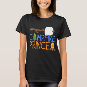 Camiseta Campfire Prince Camping Niños Camp Smores Bon