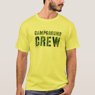 Camiseta CAMPGROUND CREW Camo Anfitrión Consejero de Verano