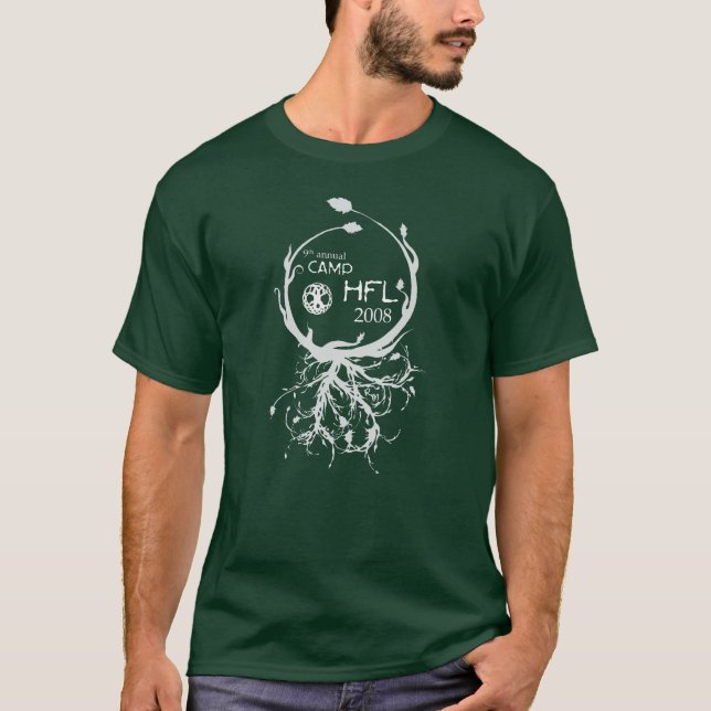 Camiseta CampHFL 08 para hombre (Anverso)