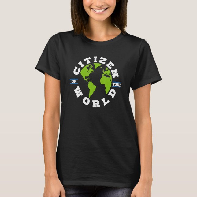 Camiseta Campi De Los Ciudadanos Del Mundo Viajeros Globetr (Anverso)