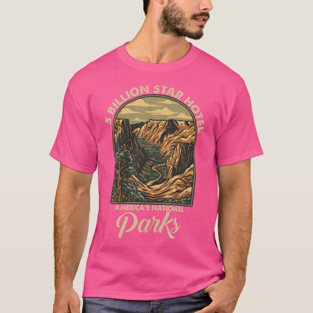 Camiseta Campi de parques nacionales de las Américas de 5.0 (Anverso)