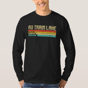 Camiseta Campi de pesca divertida del lago Michigan