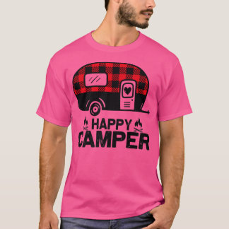 Camiseta Campin feliz de coincidencia divertida de búfalo d