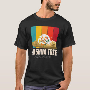 Camiseta Campin Parque nacional del desierto Joshua Tree Ca