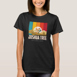 Camiseta Campin Parque nacional del desierto Joshua Tree Ca