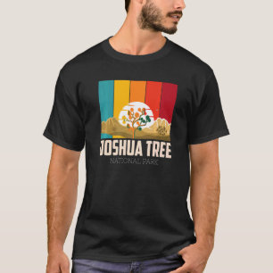 Camiseta Campin Parque nacional del desierto Joshua Tree Ca
