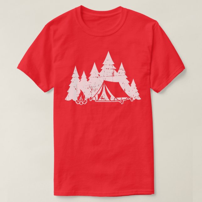 Camiseta Camping  (Diseño del anverso)