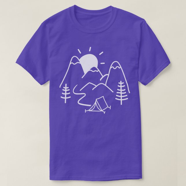 Camiseta Camping 15 (Diseño del anverso)