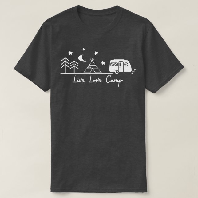 Camiseta Camping 25 (Diseño del anverso)