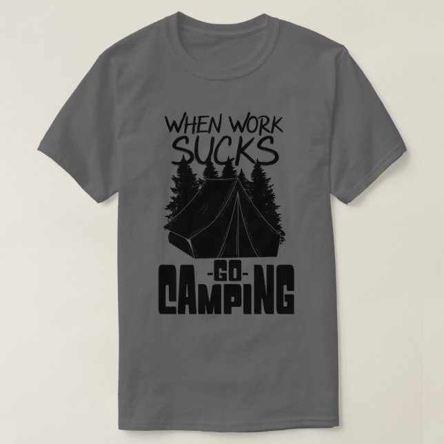 Camiseta Camping 5 (Diseño del anverso)