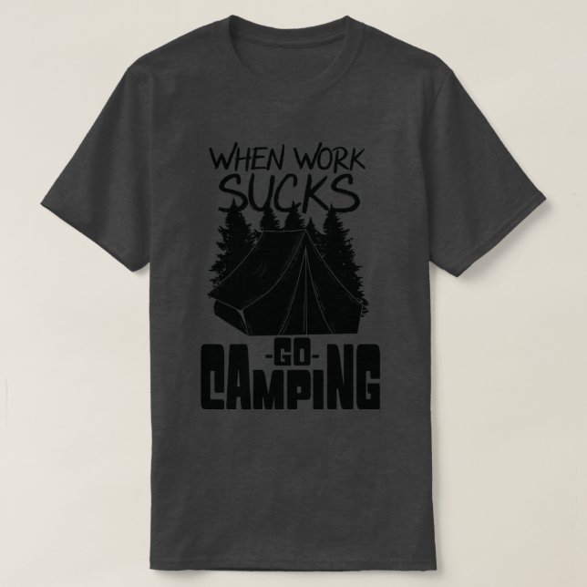Camiseta Camping 5 (Diseño del anverso)