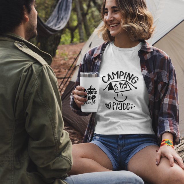 Camiseta Camping Adventure Tees - Embrace the Outdoors (Subido por el creador)