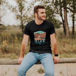 Camiseta Camping al aire libre del Parque Nacional de Zion 