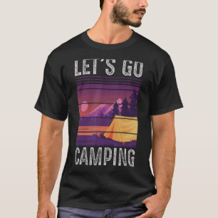 Camiseta Camping al aire libre Letu2019s