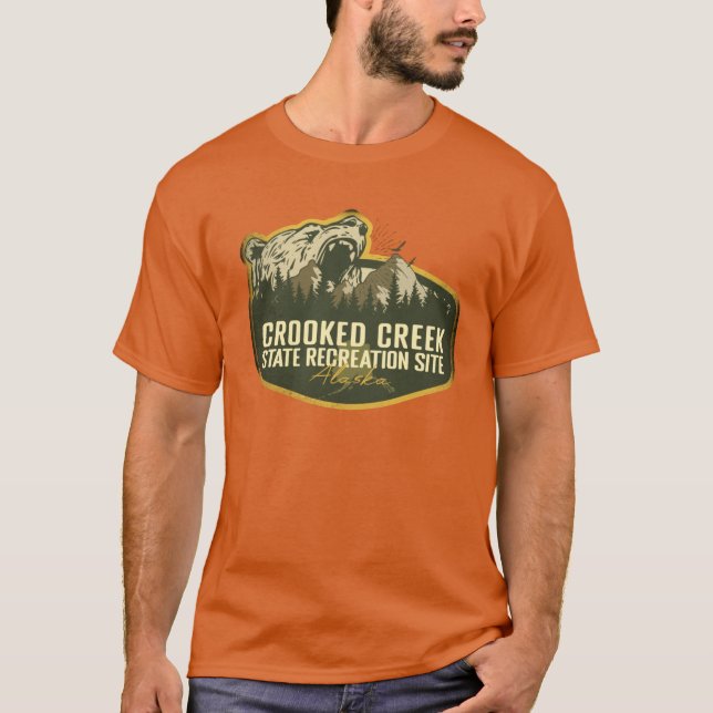 Camiseta Camping Alaska (Anverso)