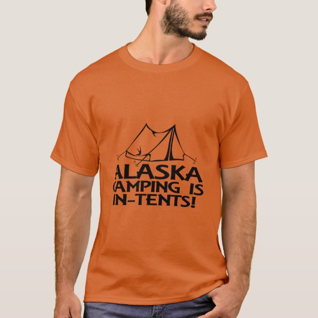 Camiseta Camping Alaska Está En Las Tiendas (Anverso)