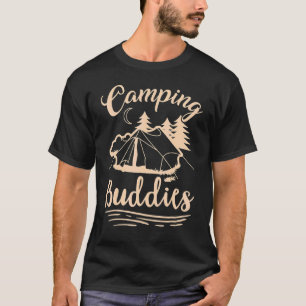 Camiseta Camping amigos para la vida Caravan trailer RV