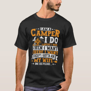 Camiseta Camping Apparthotel Camper Viaje al aire libre par
