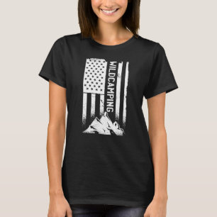 Camiseta Camping Bandera Estadounidense Patriótica Camper 5